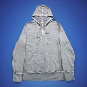 Huckberry Gray Pullover Hoodie